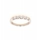 Pre Owned Platinum 5 Stone Diamond Ring ZX439